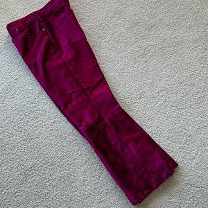 Free People hot pink believer pants.